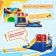 preview thumbnail 7 of 7, Qaba Inflatable Bounce House, Kids Water Slide with Splash Pool, Trampoline, Climbing Wall, Cannon - multicolored