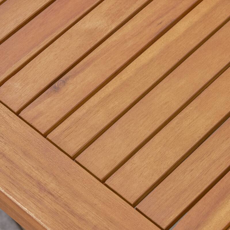 Carolina Outdoor 5-pc. Acacia Conversational Set by Christopher Knight Home