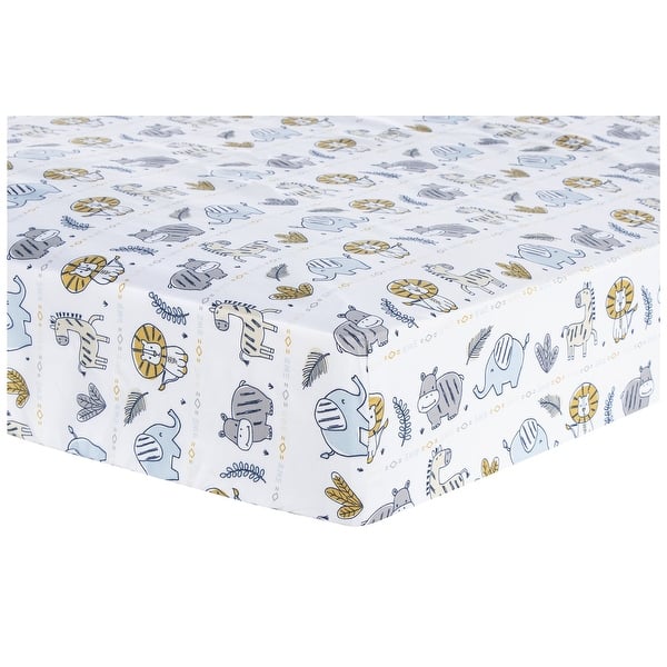 slide 2 of 9, Zambia 4 Piece Crib Bedding Set Jungle