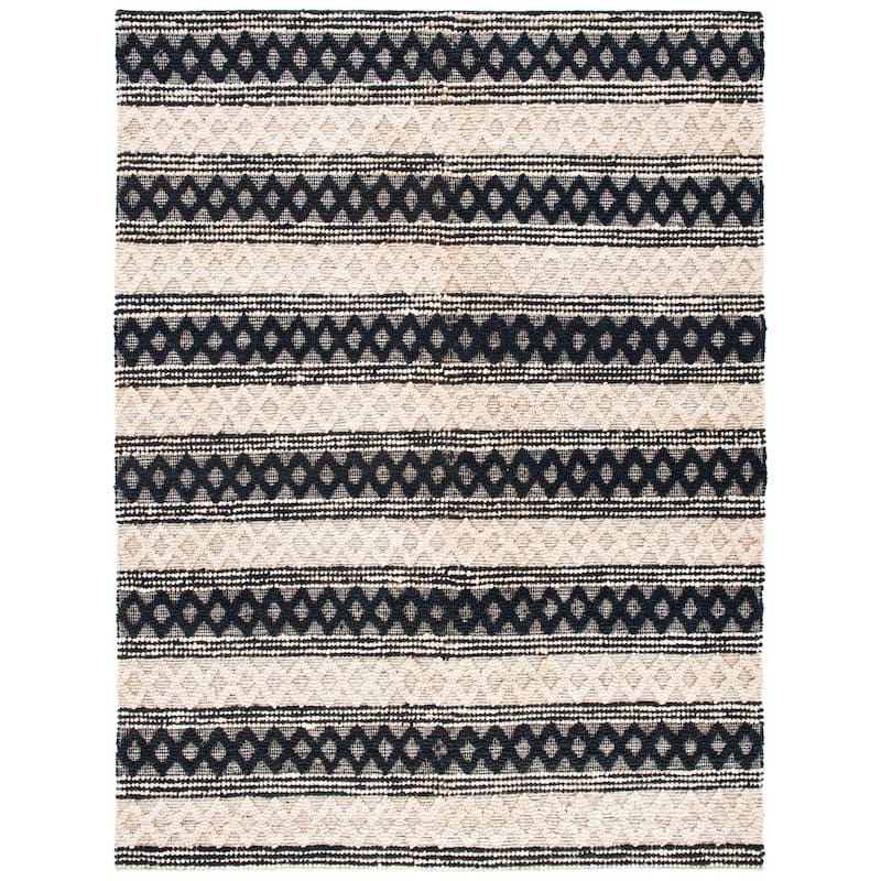 SAFAVIEH Handmade Natural Fiber Lilyana Stripe Jute Rug
