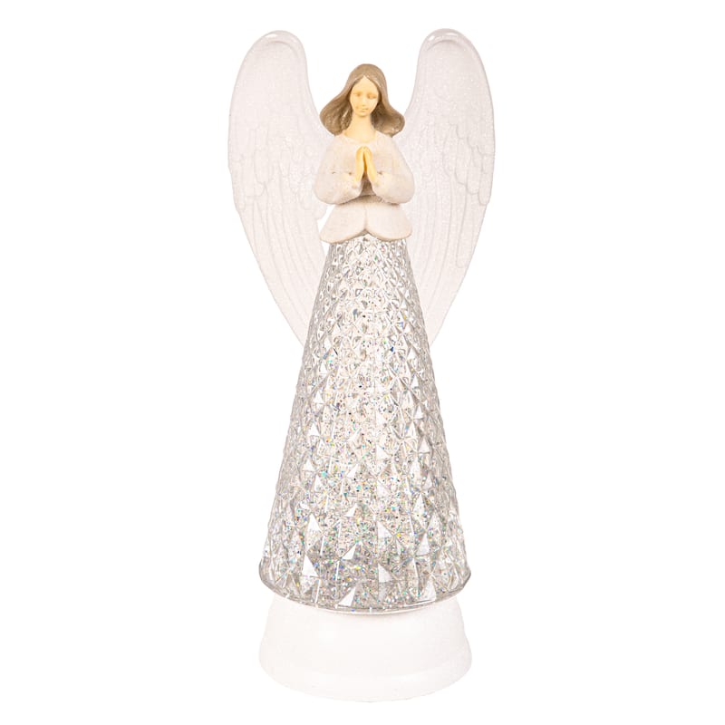 12" LED Angel Water Lantern