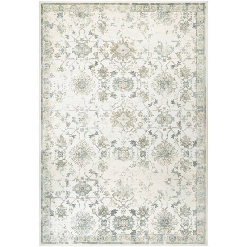 Couristan Provincia Odette Area Rug - 5'3" x 7'6"/Surplus - Cream/Beige