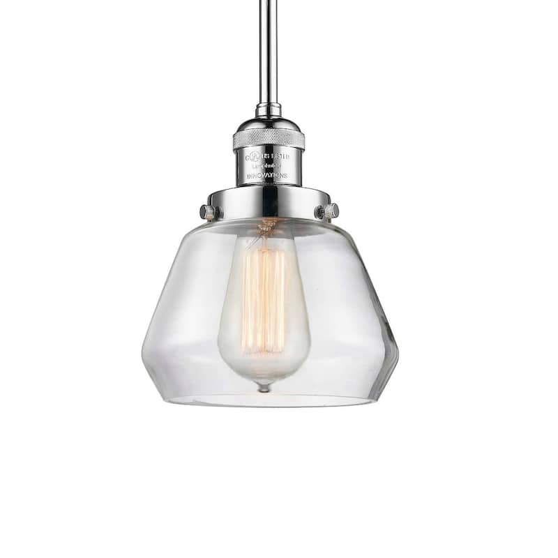 Innovations Lighting Fulton Single Light 7" Wide Mini Pendant with