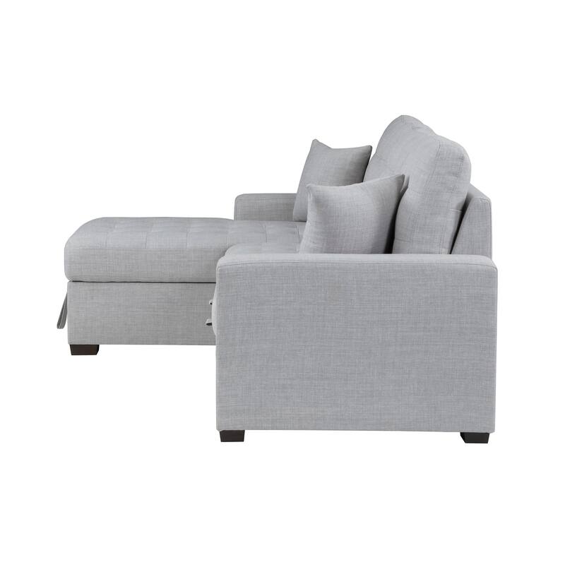 Miles 2-Piece Sectional Sofa Sleeper with Left Chaise