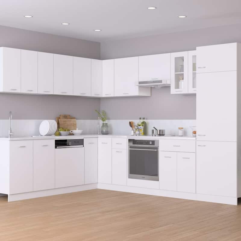 vidaXL Kitchen Cabinet Storage Cupboard Under Sink Organizer Engineered Wood