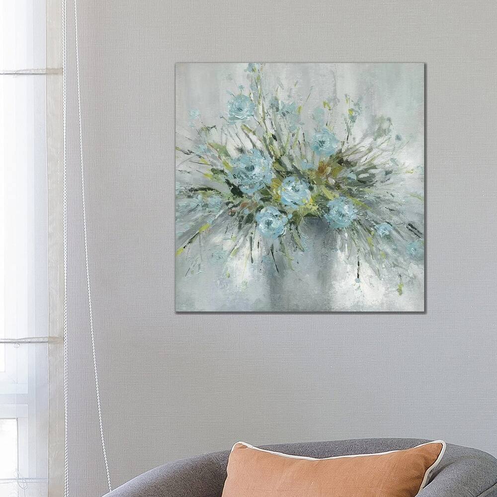 iCanvas "Blue Bouquet III" by Carol Robinson Canvas Print