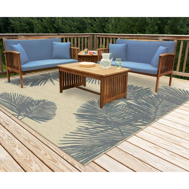 Liora Manne Carmel Palm Indoor/Outdoor Area Rug