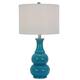 Copper Grove Arans Table Lamp with Off-white Drum Shade (26.5)
