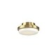 preview thumbnail 3 of 1, TriAire Custom Marine Grade Ceiling Fan CCT Select LED Light Kit Brushed Satin Brass