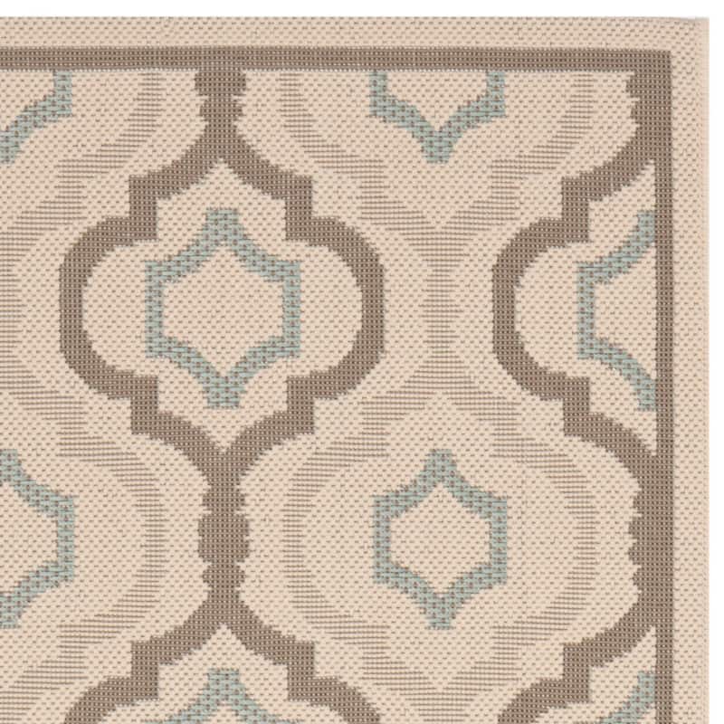 SAFAVIEH Courtyard Annmarie Indoor/ Outdoor Waterproof Patio Backyard Rug