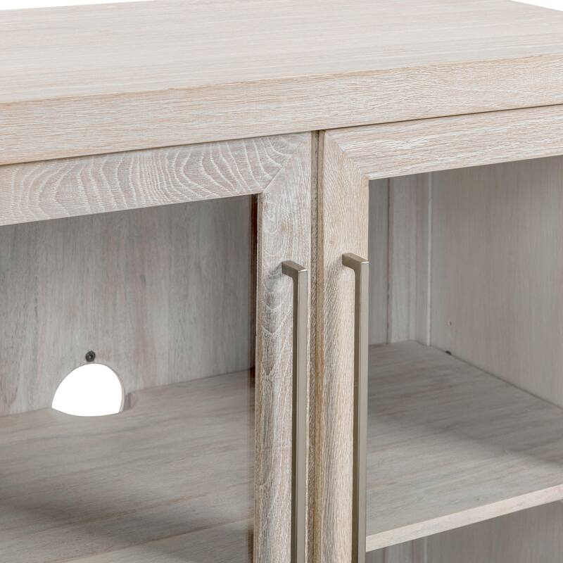 Classic Home Bradley Two-Door Oak Cabinet