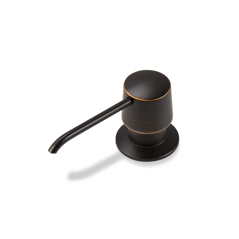 Luxier SC04-T Countertop Deck-Mount Metal Soap and Lotion Dispenser - Oil Rubbed Bronze