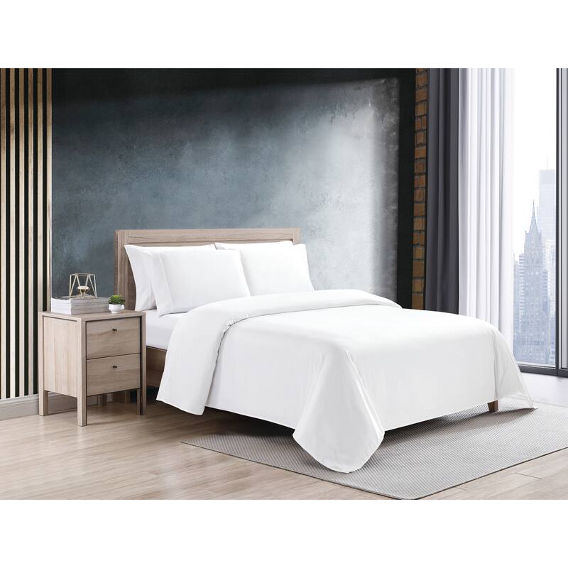 Kathy Ireland Cool Max 6 Piece Ultra Soft Sheet Set - Twin - White