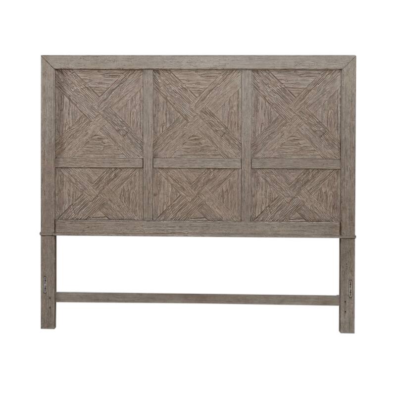 Skyview Lodge Cobblestone Wood Panel Headboard, King or Queen
