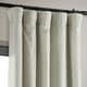 preview thumbnail 5 of 10, Exclusive Fabrics Signature Velvet Blackout Curtain (1 Panel)