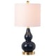 preview thumbnail 21 of 81, Anya 20.5" Mini Glass LED Table Lamp, Gray by JONATHAN Y