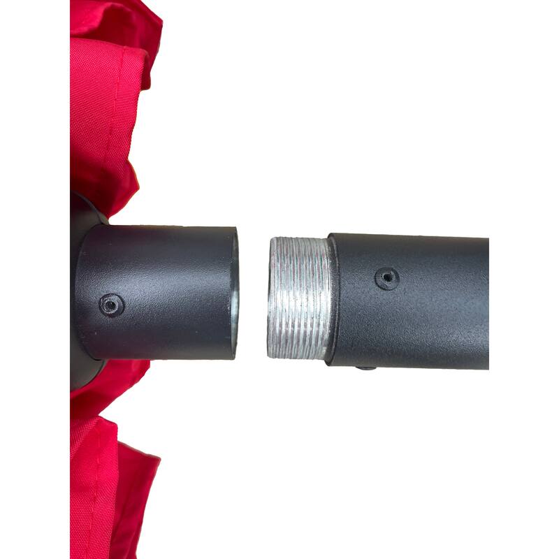 15Ftx9FtDouble-Sided Patio Umbrella Outdoor Market Table Garden Extra Large Waterproof Twin Umbrellas with Crank and Wind Vents