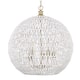 Option Brushed Champagne Bronze with White Raphia Rope