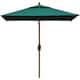 EliteShade Sunbrella 9-foot Patio Market Umbrella - 6X6ft ForestGreen