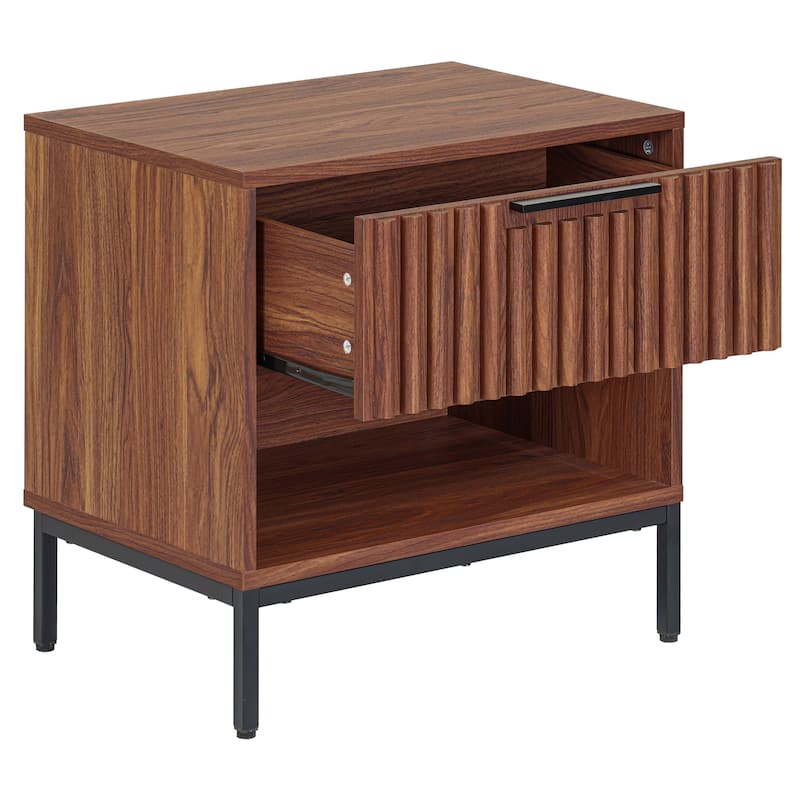 SAFAVIEH Home Lylia 1-Drawer Nightstand