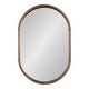 preview thumbnail 12 of 23, Kate and Laurel Hutton Wood Framed Capsule Mirror