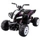 preview thumbnail 1 of 25, 24V 4WD Ride-On ATV Car for Kids, Big Battery, Slow-Start and Music Features Black