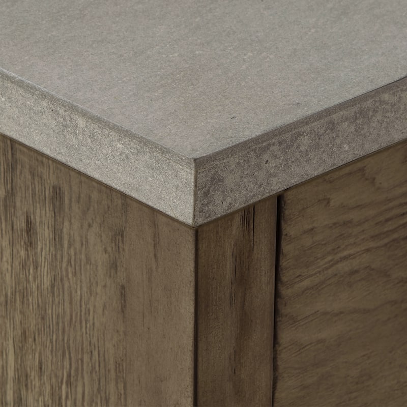 Tali Reclaimed Look Extendable Kitchen Island by iNSPIRE Q Classic