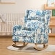 preview thumbnail 6 of 60, HOMYKA 27.56" Wide Rocking Chair for Nursery with Solid Wood Leg