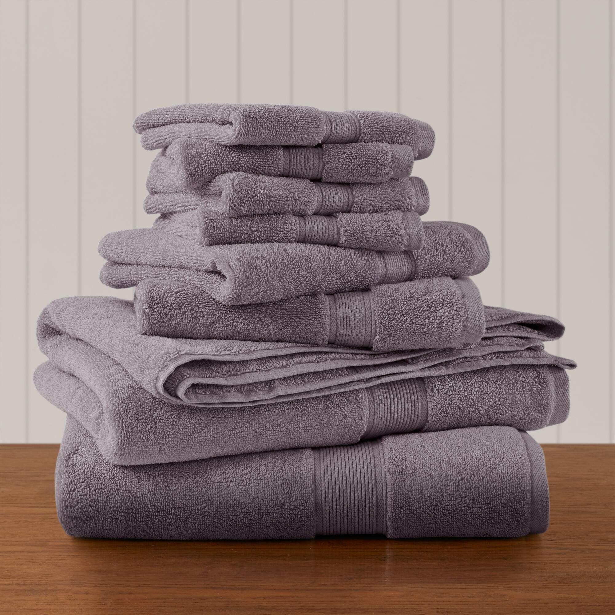 Madison Park Signature 800GSM Ultra-Soft 100% Cotton Absorbent Towel Set
