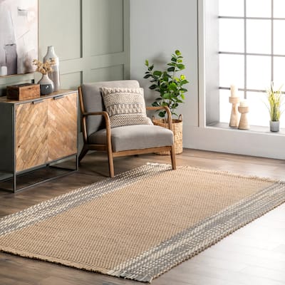 Nuloom Jada Casual Jute Tassel Area Rug