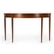 preview thumbnail 20 of 29, Chester 54 in. W Demilune Wood Traditional Console Table