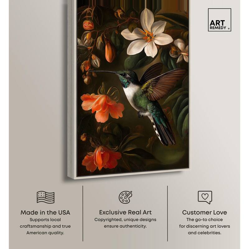 Nectar Thief I Canvas by Art Remedy