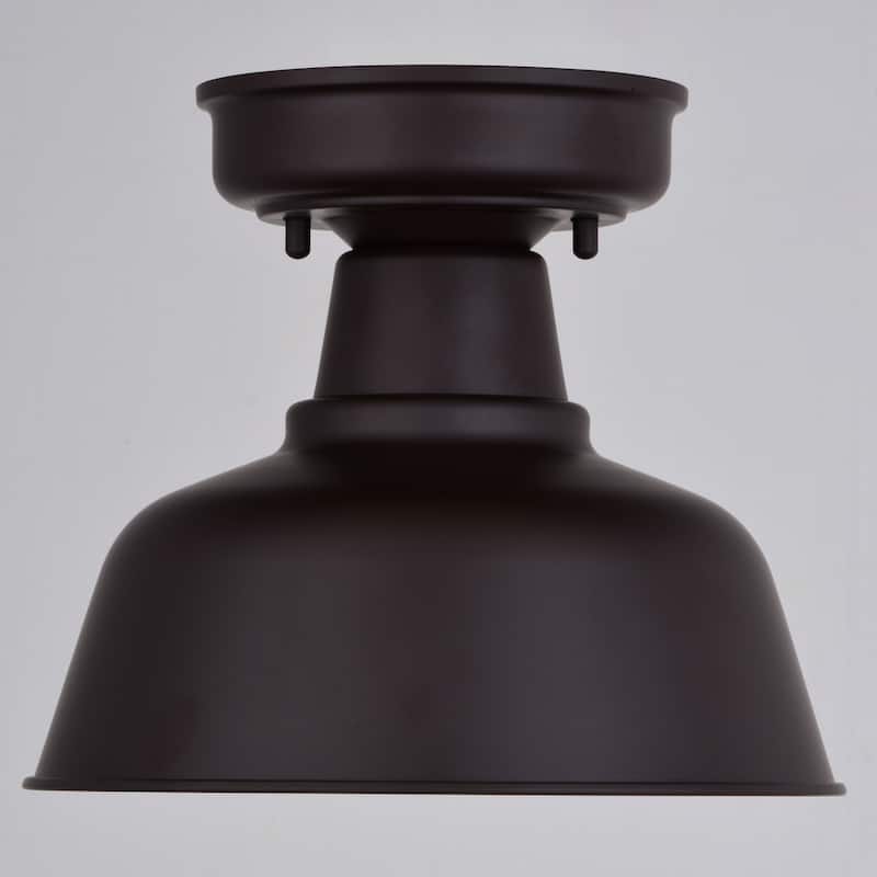 Vaxcel Lighting T0770 Cody 11" Wide Semi-Flush Outdoor Ceiling Fixture