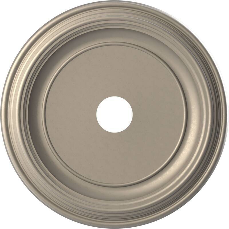 3 1/2" Inside Diameter - Traditional Thermoformed PVC Ceiling Medallion