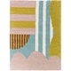 preview thumbnail 2 of 3, Kelli Kids Modern Abstract Area Rug