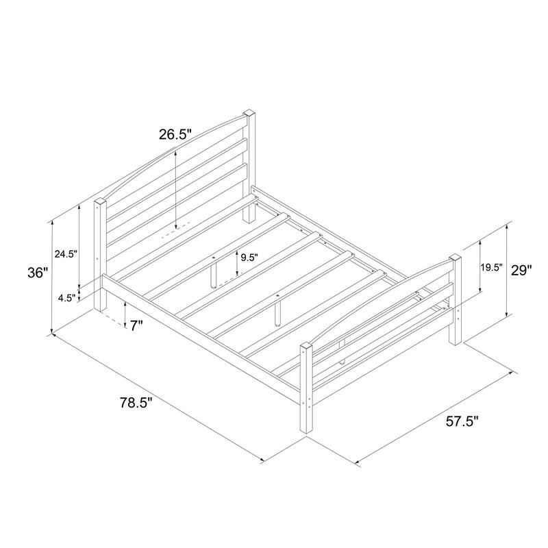 Avenue Greene Mahoe Wood Platform Bed