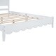 preview thumbnail 9 of 16, Retro Style Full Size Wooden Platform Bed Frame and Rectangular Headboard