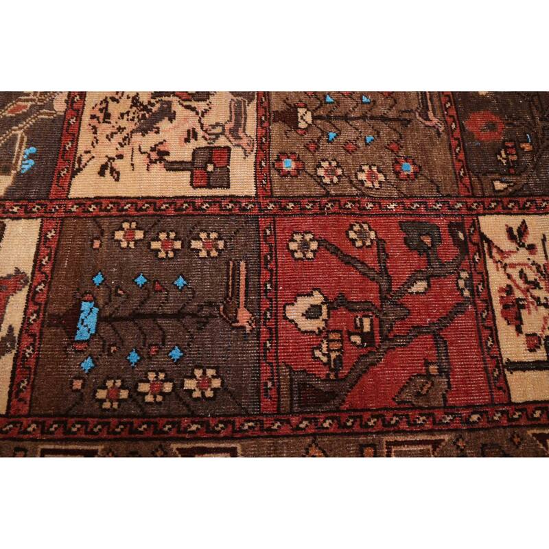 ECARPETGALLERY Hand-knotted Antalya Vintage Brown Wool Rug - 3'4 x 7'1
