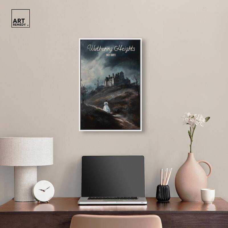 Wuthering Heights Cover Canvas by Art Remedy