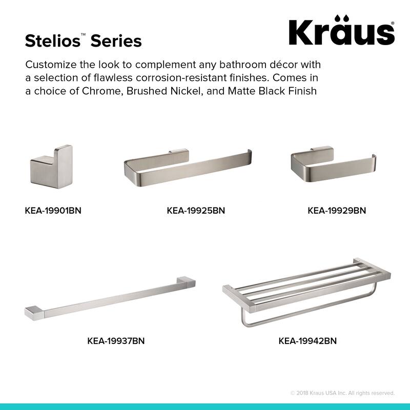 Kraus Stelios Wall Mount Toilet Paper Holder