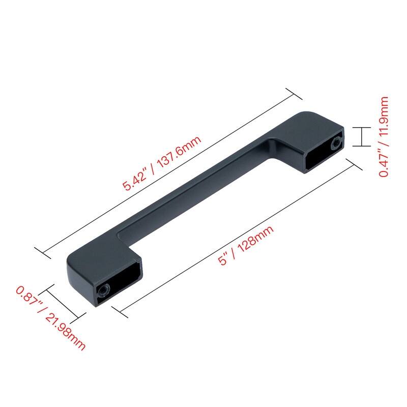 Utopia Alley Marino Pull Handle - Decorative Cabinet Drop Pull Handles for Cabinets, 3.75"/5.0" Center to Center