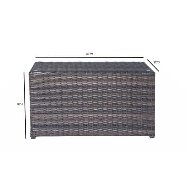 Living source International Fully Assembled Coffee Table (Brown) Bed