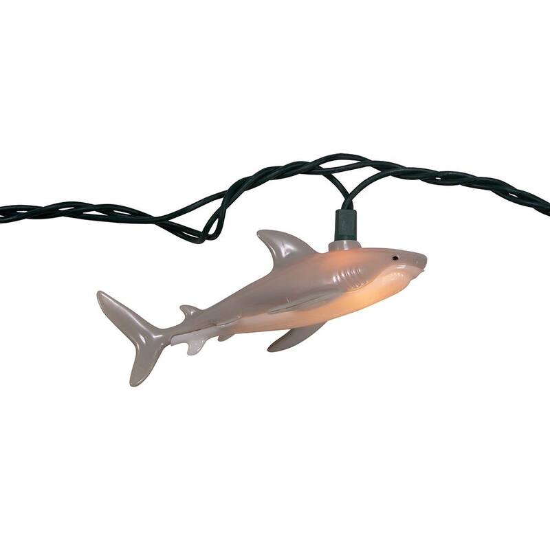 Kurt Adler UL 10-Light Fake Shark Light Set