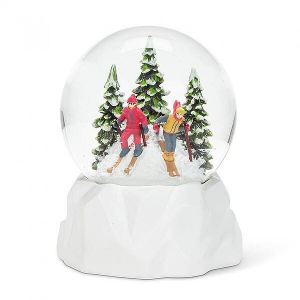 Downhill Skiers Snow Globe Snow Globe On Sale Bed Bath & Beyond