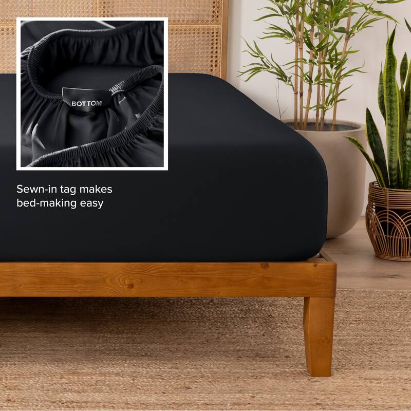 Bare Home Rayon from Bamboo Fitted Sheet