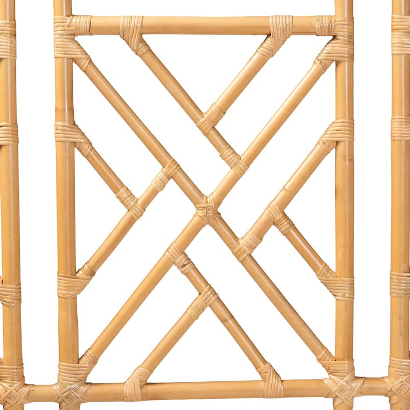 Karavo Bohemian Rattan Size Standalone Headboard