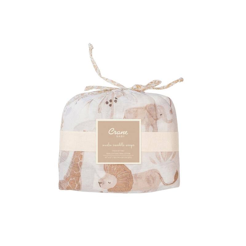 Crane Baby Swaddle Wraps Pack