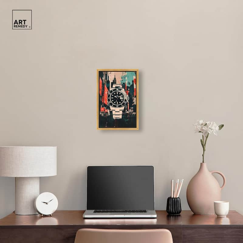 Cityscape Watch Canvas by Art Remedy