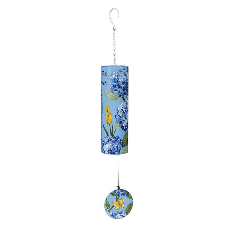 36" Cylinder Wind Chime, "Let the Sun Shine"