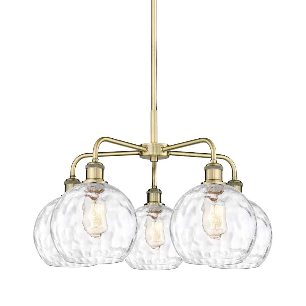 Innovations Lighting 516-5CR-16-26 Athens Water Glass Chandelier